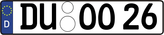 DU-OO26