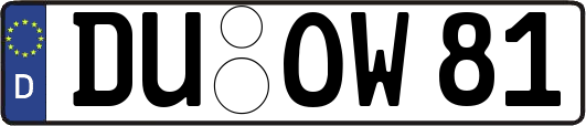 DU-OW81