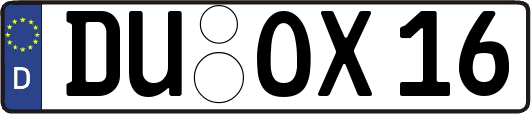 DU-OX16