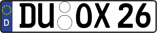 DU-OX26