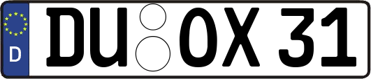 DU-OX31