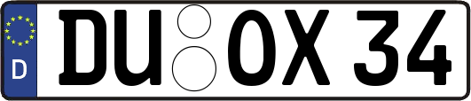 DU-OX34