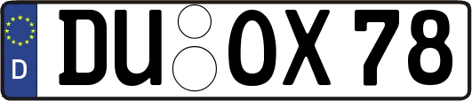 DU-OX78