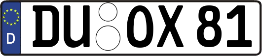 DU-OX81