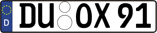 DU-OX91