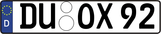 DU-OX92