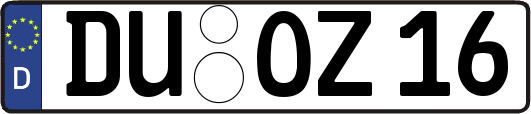 DU-OZ16