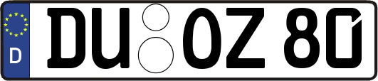 DU-OZ80