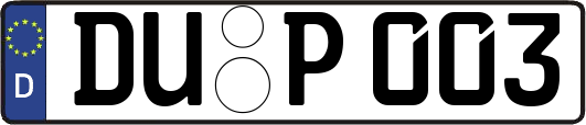 DU-P003