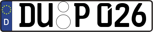 DU-P026
