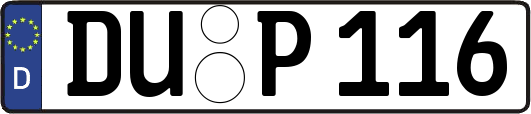DU-P116