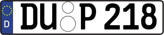 DU-P218