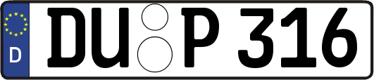 DU-P316