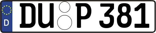 DU-P381