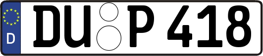 DU-P418