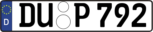 DU-P792