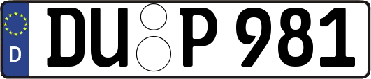 DU-P981