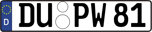 DU-PW81