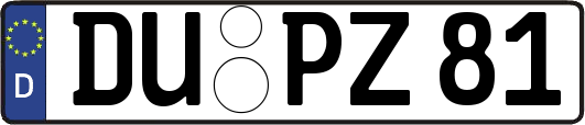 DU-PZ81