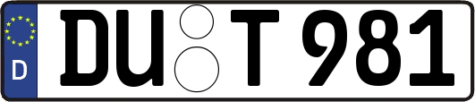 DU-T981