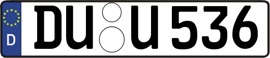 DU-U536