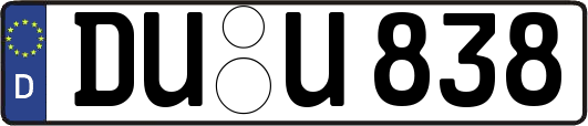 DU-U838