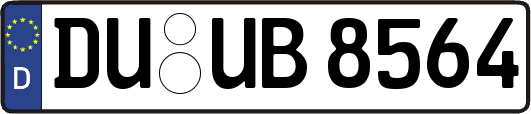 DU-UB8564