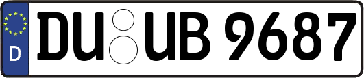 DU-UB9687