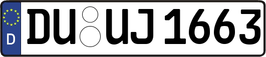DU-UJ1663