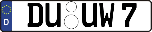 DU-UW7
