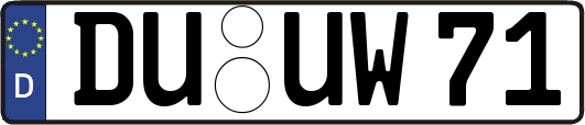DU-UW71