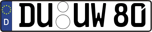DU-UW80
