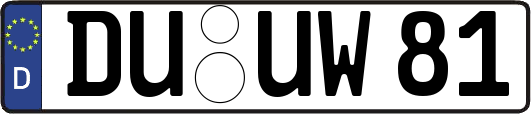 DU-UW81