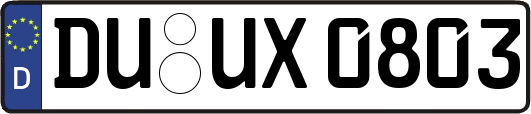 DU-UX0803