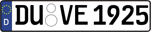 DU-VE1925