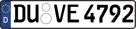 DU-VE4792
