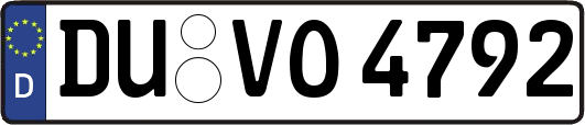 DU-VO4792
