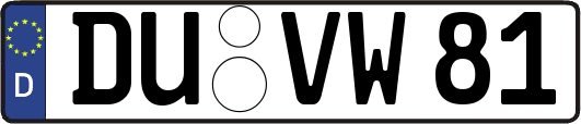 DU-VW81