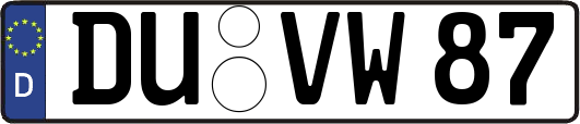 DU-VW87