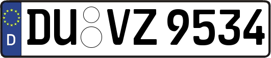 DU-VZ9534