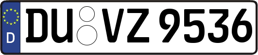 DU-VZ9536