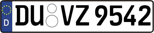 DU-VZ9542