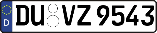 DU-VZ9543