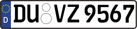 DU-VZ9567