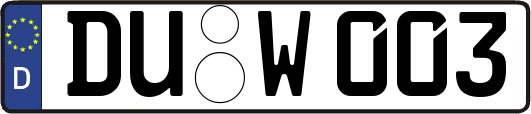 DU-W003