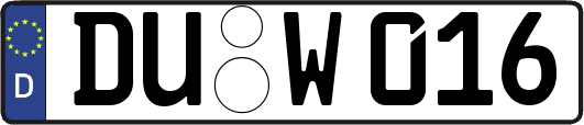 DU-W016