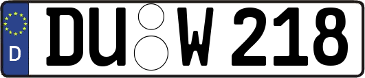 DU-W218