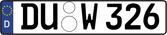 DU-W326