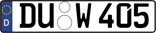 DU-W405