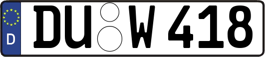 DU-W418